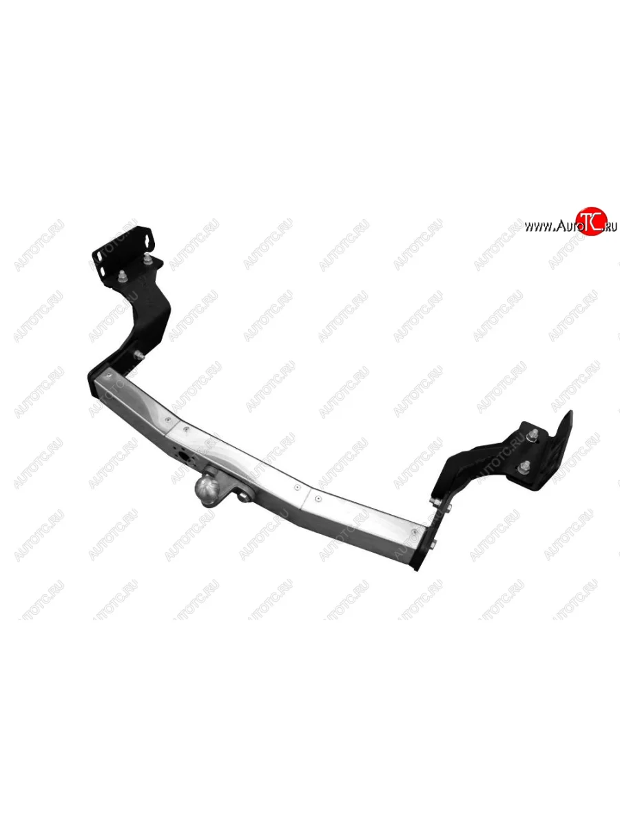 Фаркоп PT GROUP /тип F/ с НЕРЖ накладкой TOYOTA Highlander 2013-2020 Toyota Highlander XU50 рестайлинг (2016-2020)  в Керчи Республика Крым