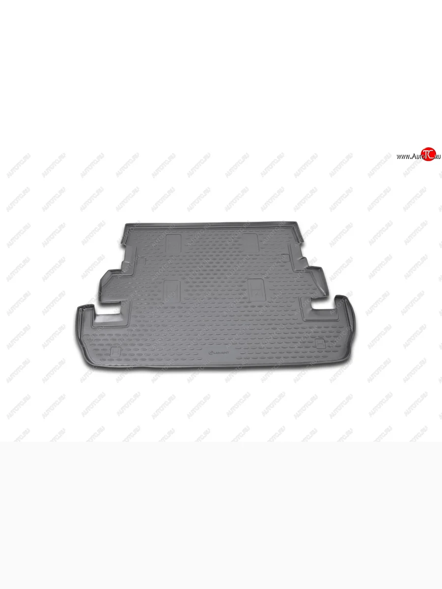 Коврик багажника Element (полиуретан, 7 мест)  Toyota Land Cruiser (2012-2021) 200  в Самаре Самарской области