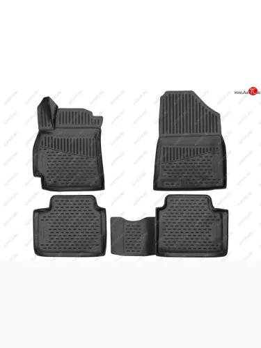 Комплект 3D ковриков салона Element (полиуретан) Hyundai Elantra CN7 (2020-2023)