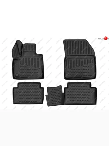 Комплект 3D ковриков салона Element (полиуретан) CITROEN C5 Aircross (2017-2022) доресталийнг