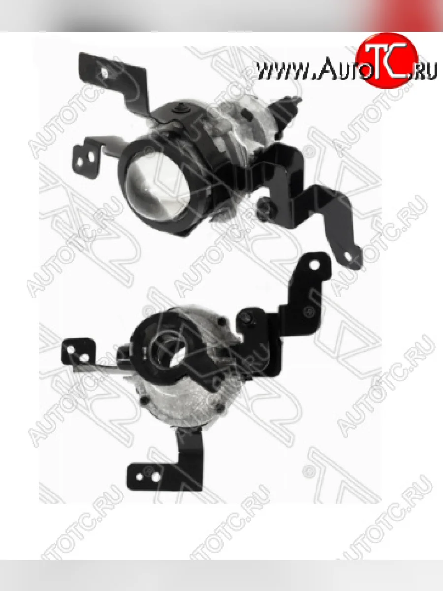 Противотуманная фара SAT (левая, линза) Hyundai Solaris HCR седан рестайлинг (2020-2022)  в Керчи Республика Крым