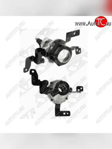 Противотуманная фара SAT (правая, линза) Hyundai Solaris HCR седан рестайлинг (2020-2022)