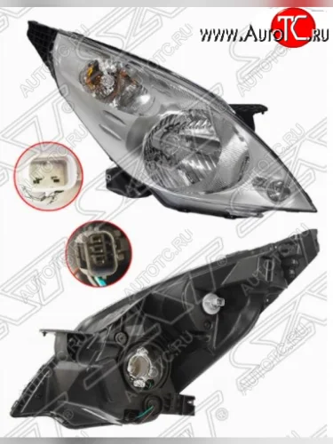 Правая передняя фара SAT (с электрокорректором) Ravon R2 (2016-2025)