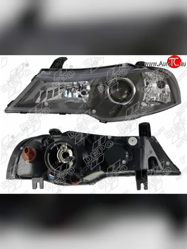 Левая передняя фара DEPO Daewoo Nexia рестайлинг (2008-2015)