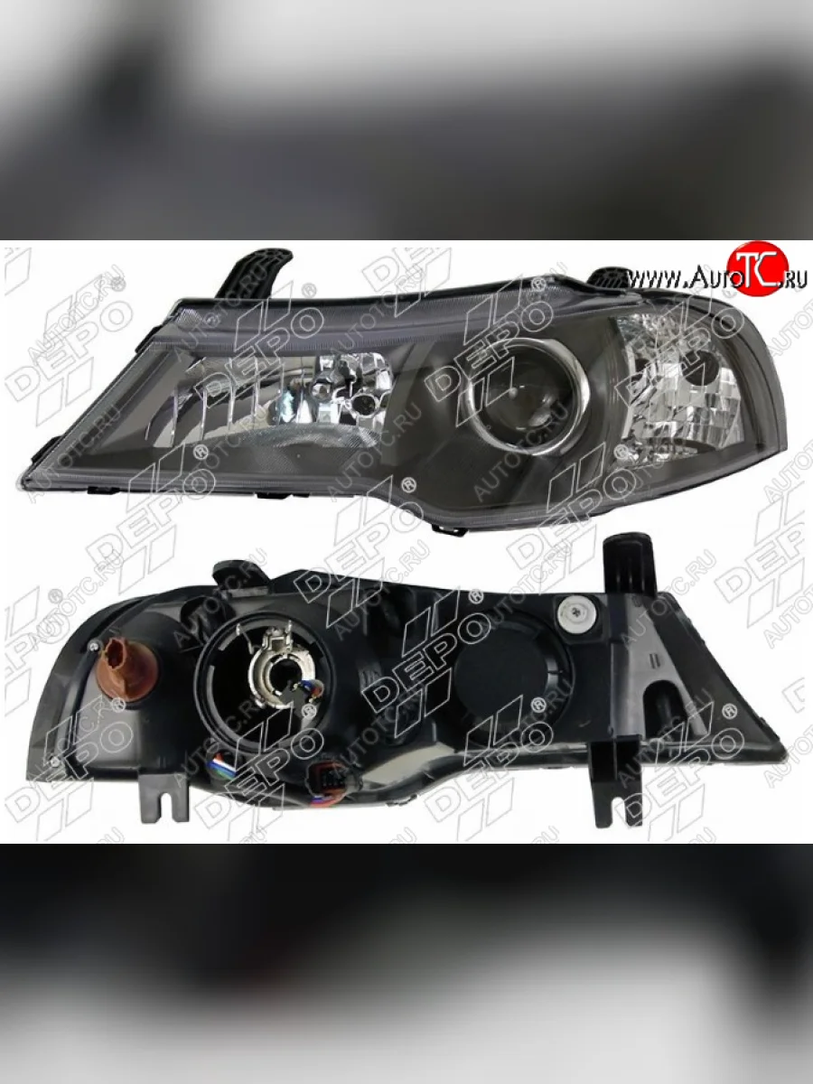 Левая передняя фара DEPO Daewoo Nexia рестайлинг (2008-2015)  в Керчи Республика Крым