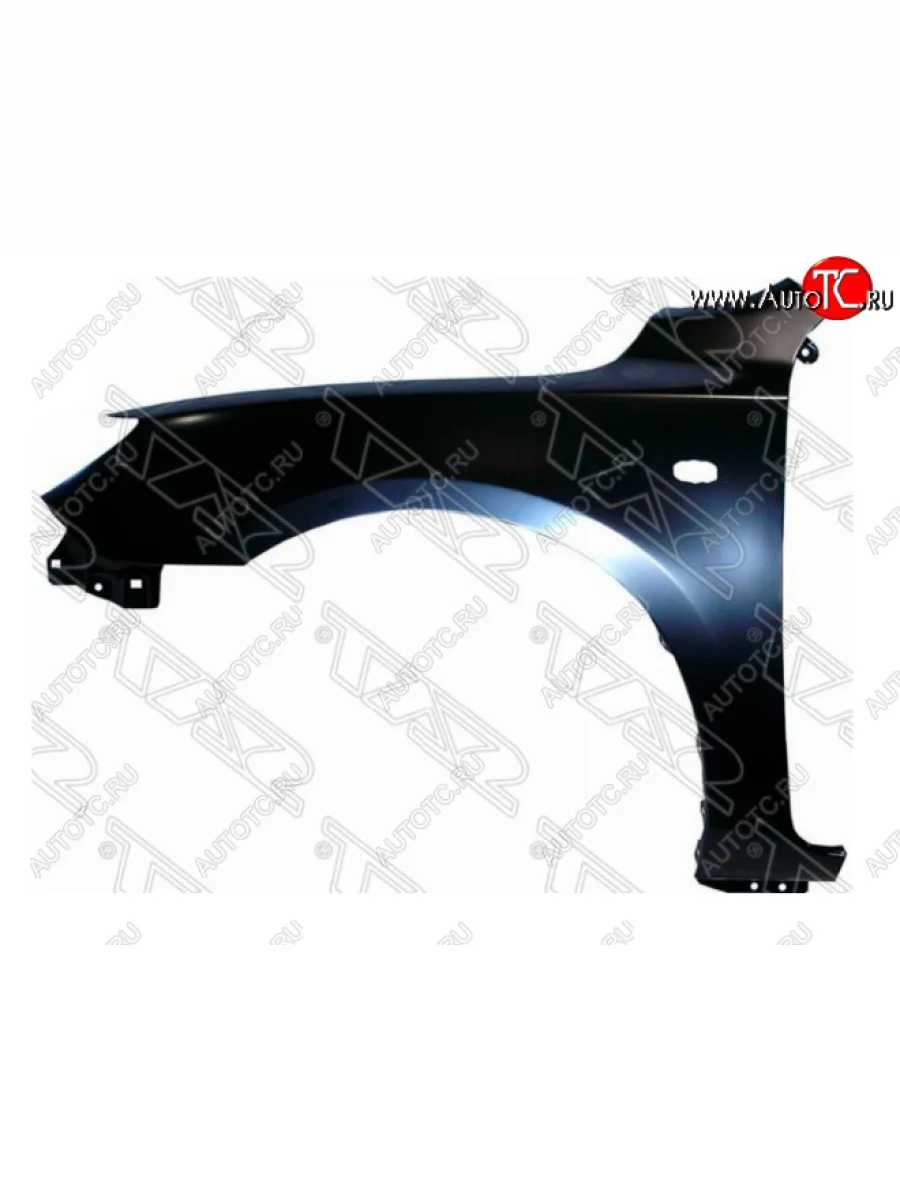 Левое переднее крыло SAT (пр-во Тайвань) Mazda 3/Axela BK дорестайлинг, хэтчбэк (2003-2006) (Неокрашенное)  с доставкой в г. Керчь