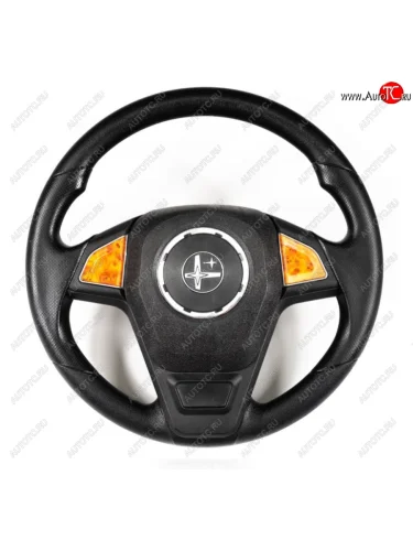 Рулевое колесо Барс Премиум (Ø360) (Цвет: дерево) Лада ВАЗ Ока 1111 (1988-2008)