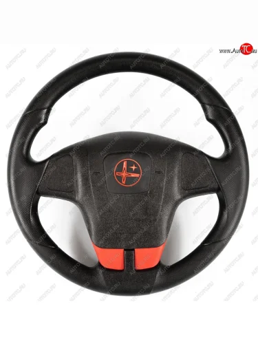 Рулевое колесо Барс Стандарт (Ø360 мм) (Красный) ВИС 2346 ( бортовой,  фургон,) (1998-2025), ВИС 23461 ( бортовой,  фургон,) (1998-2025), Лада ВАЗ 2101 (1970-1988), Лада ВАЗ 2102 (1971-1985), Лада ВАЗ 2103 (1972-1984), Лада ВАЗ 2104 (1984-2012), Лада ВАЗ 2105 (1979-2010), Лада ВАЗ 2106 (1975-2005), Лада ВАЗ 2107 (1982-2012), Лада ВАЗ Нива 4х4  2121 (1977-2019), Лада ВАЗ нива 4х4 ( 2131,  2329,  2121-80,  2121 Бронто,  2121,  2121 (Legend)) (1993-2025)