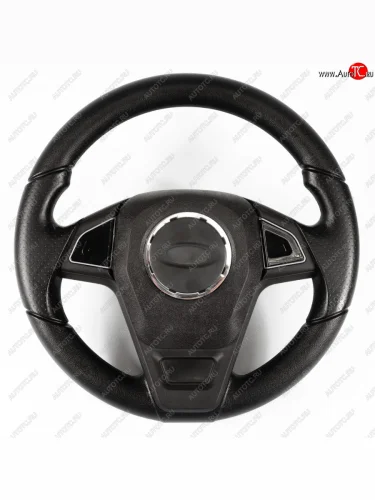 Рулевое колесо Барс-Т Премиум (Ø360 мм, под логотип LADA) (Черный) ВИС 2346 ( бортовой,  фургон,) (1998-2025), ВИС 23461 ( бортовой,  фургон,) (1998-2025), Лада ВАЗ 2101 (1970-1988), Лада ВАЗ 2102 (1971-1985), Лада ВАЗ 2103 (1972-1984), Лада ВАЗ 2104 (1984-2012), Лада ВАЗ 2105 (1979-2010), Лада ВАЗ 2106 (1975-2005), Лада ВАЗ 2107 (1982-2012), Лада ВАЗ Нива 4х4  2121 (1977-2019), Лада ВАЗ нива 4х4 ( 2131,  2329,  2121-80,  2121 Бронто,  2121,  2121 (Legend)) (1993-2025)