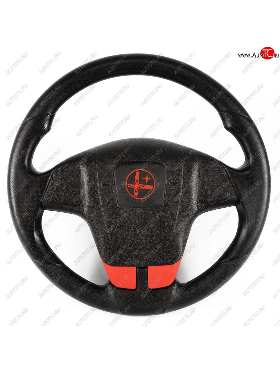 Рулевое колесо Барс Стандарт (Ø360) Лада ВАЗ 2108 (1984-2003) (Цвет: красный)  в Керчи Республика Крым