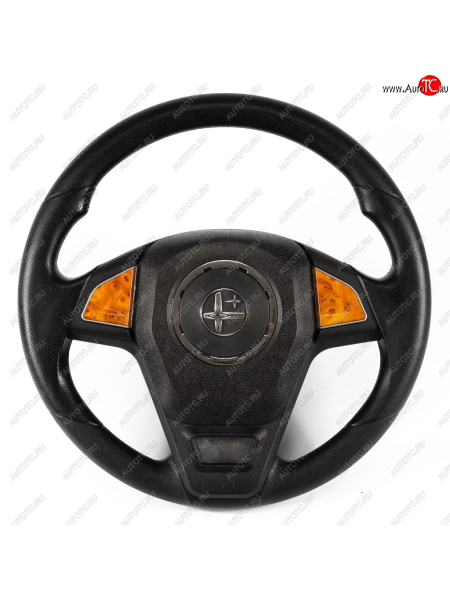 Рулевое колесо Барс Премиум (Ø360)  Лада ВАЗ  2108, 2109, 21099, 2110, 2111, 2112, 2113, 2114, 2115, Надежда  2120 (Дерево)  в Керчи Республика Крым