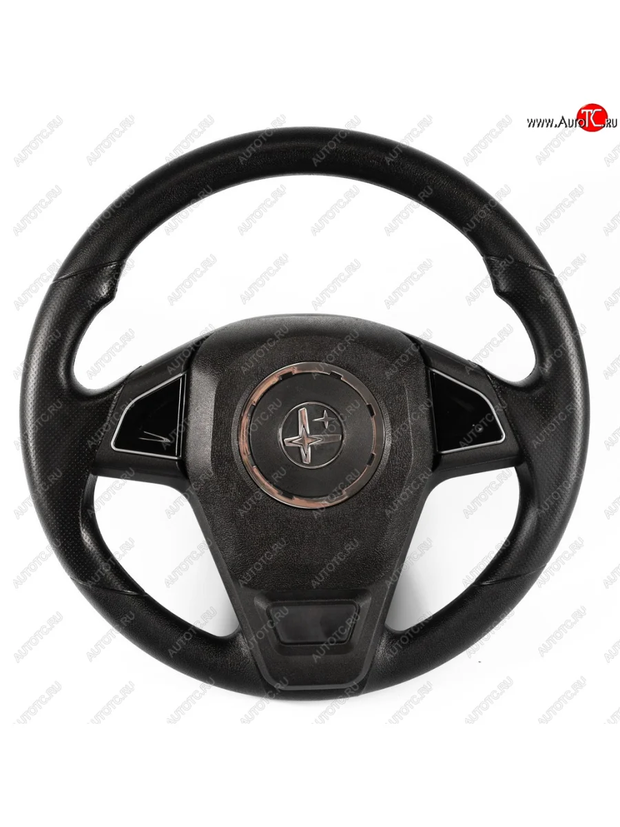 Рулевое колесо Барс Премиум (Ø360)  Лада ВАЗ  2108, 2109, 21099, 2110, 2111, 2112, 2113, 2114, 2115, Надежда  2120 (Цвет: черный)  в Керчи Республика Крым