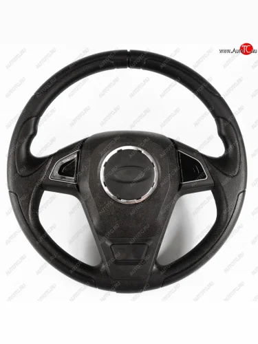 Рулевое колесо Кельт Премиум (Ø380 мм, под знак LADA) (Черный) ВИС 2346 ( бортовой,  фургон,) (1998-2025), ВИС 23461 ( бортовой,  фургон,) (1998-2025), Лада ВАЗ 2101 (1970-1988), Лада ВАЗ 2102 (1971-1985), Лада ВАЗ 2103 (1972-1984), Лада ВАЗ 2104 (1984-2012), Лада ВАЗ 2105 (1979-2010), Лада ВАЗ 2106 (1975-2005), Лада ВАЗ 2107 (1982-2012), Лада ВАЗ Нива 4х4  2121 (1977-2019), Лада ВАЗ нива 4х4 ( 2131,  2329,  2121-80,  2121 Бронто,  2121,  2121 (Legend)) (1993-2025)