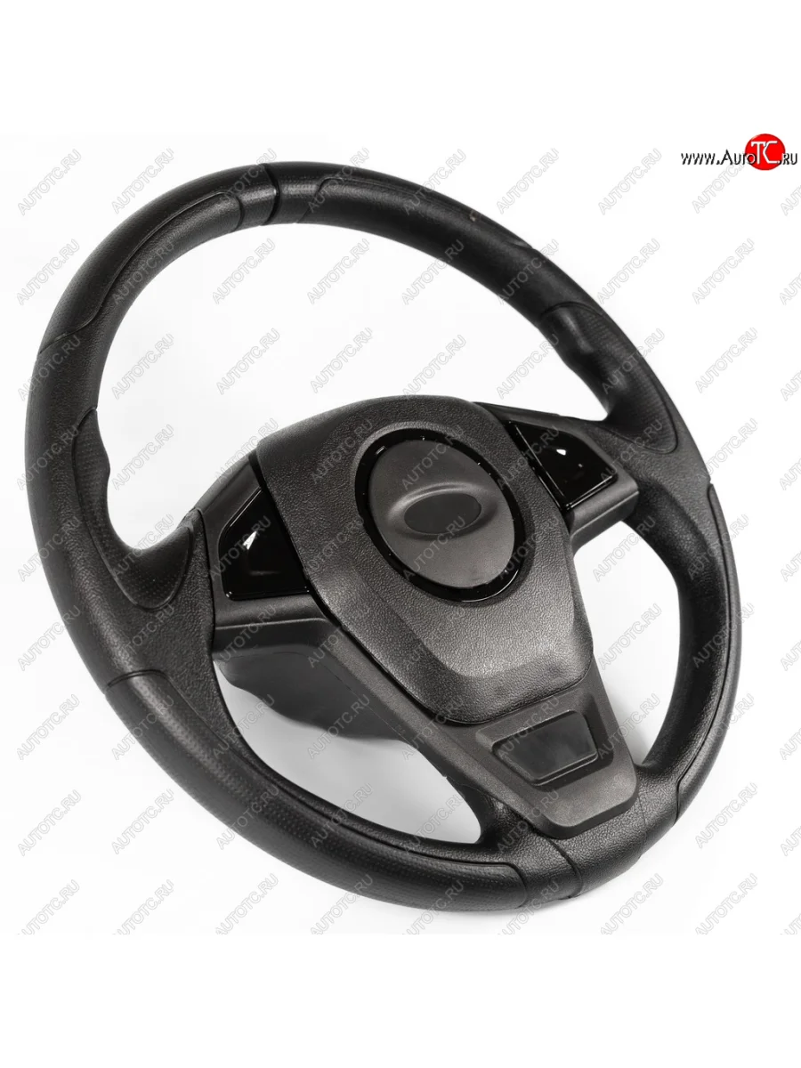 Рулевое колесо Кельт Премиум (Ø380 мм, под знак LADA)  ВИС 2346 (1998-2025), ВИС 23461 (1998-2025), Лада ВАЗ 2101 (1970-1988), Лада ВАЗ 2102 (1971-1985), Лада ВАЗ 2103 (1972-1984), Лада ВАЗ 2104 (1984-2012), Лада ВАЗ 2105 (1979-2010), Лада ВАЗ 2106 (1975-2005), Лада ВАЗ 2107 (1982-2012), Лада ВАЗ Нива 4х4 (1977-2019), Лада ВАЗ нива 4х4 (1993-2025) (Черный+ (боковые вставки, их молдинги, а также центральное кольцо черного цвета) )  с доставкой в г. Керчь