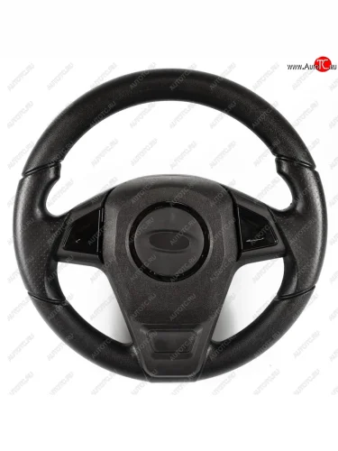 Рулевое колесо Барс-Т Премиум (под знак LADA, Ø360) (Черный+) Лада ВАЗ 2108 - Надежда  2120