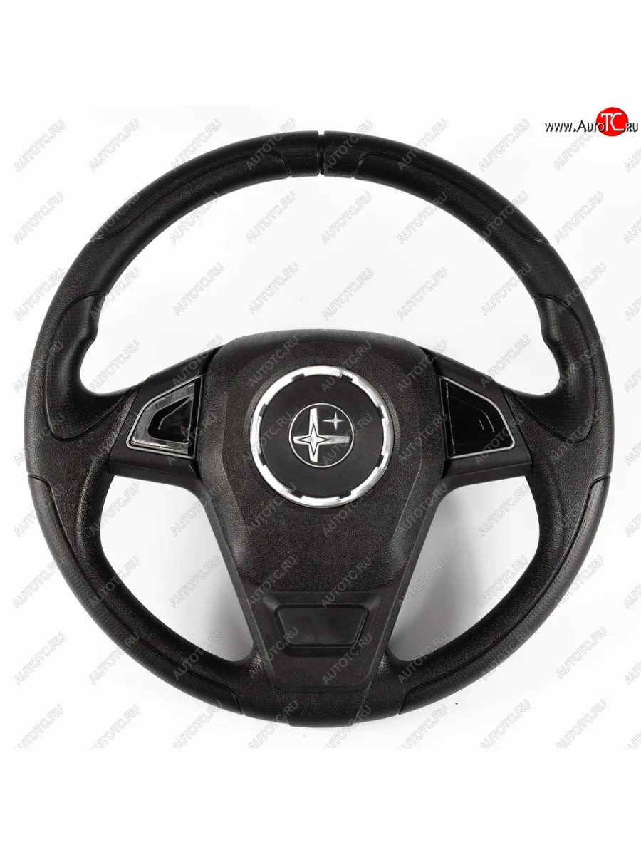 Рулевое колесо Кельт Премиум (Ø380)  Лада ВАЗ  2108, 2109, 21099, 2110, 2111, 2112, 2113, 2114, 2115, Надежда  2120 (Черный)  в Керчи Республика Крым