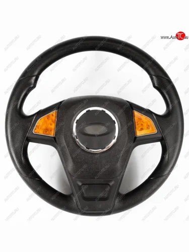 Рулевое колесо Барс Премиум (Ø360 мм, под знак LADA) (Дерево) ВИС 2346 ( бортовой,  фургон,) (1998-2025), ВИС 23461 ( бортовой,  фургон,) (1998-2025), Лада ВАЗ 2101 (1970-1988), Лада ВАЗ 2102 (1971-1985), Лада ВАЗ 2103 (1972-1984), Лада ВАЗ 2104 (1984-2012), Лада ВАЗ 2105 (1979-2010), Лада ВАЗ 2106 (1975-2005), Лада ВАЗ 2107 (1982-2012), Лада ВАЗ Нива 4х4  2121 (1977-2019), Лада ВАЗ нива 4х4 ( 2131,  2329,  2121-80,  2121 Бронто,  2121,  2121 (Legend)) (1993-2025)