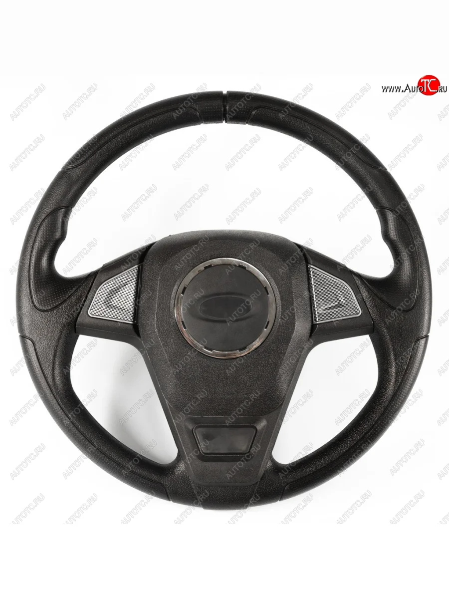 Рулевое колесо Кельт Премиум (под знак LADA, Ø380) Лада ВАЗ Надежда 2120 рестайлинг (2002-2006) (Карбон)  в Керчи Республика Крым