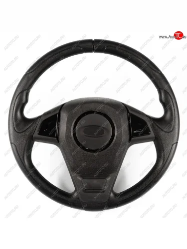 Рулевое колесо Кельт Премиум (под знак LADA, Ø380) (Черный+) Лада ВАЗ 2108 - Надежда  2120