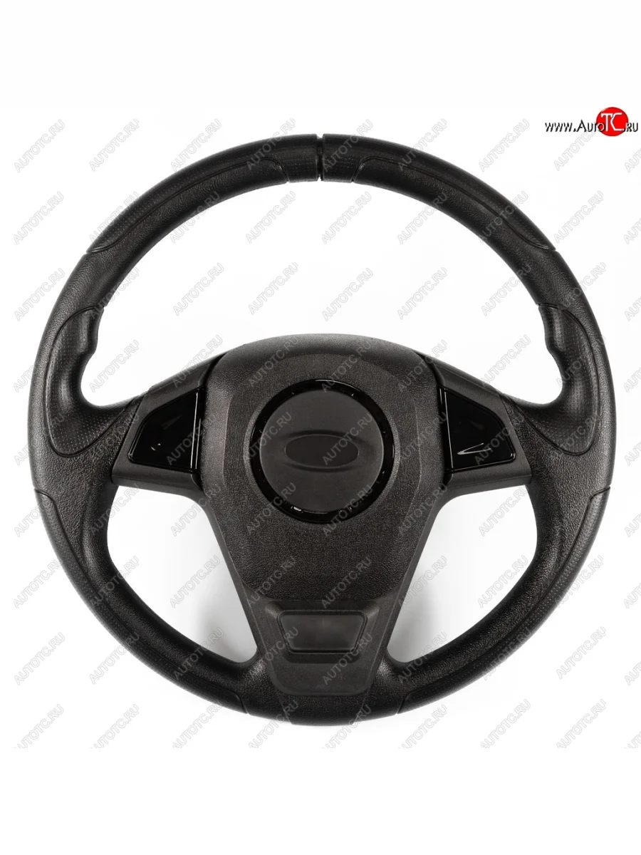 Рулевое колесо Кельт Премиум (под знак LADA, Ø380) Лада ВАЗ Надежда 2120 дорестайлинг (1998-2002) (Черный+)  в Керчи Республика Крым