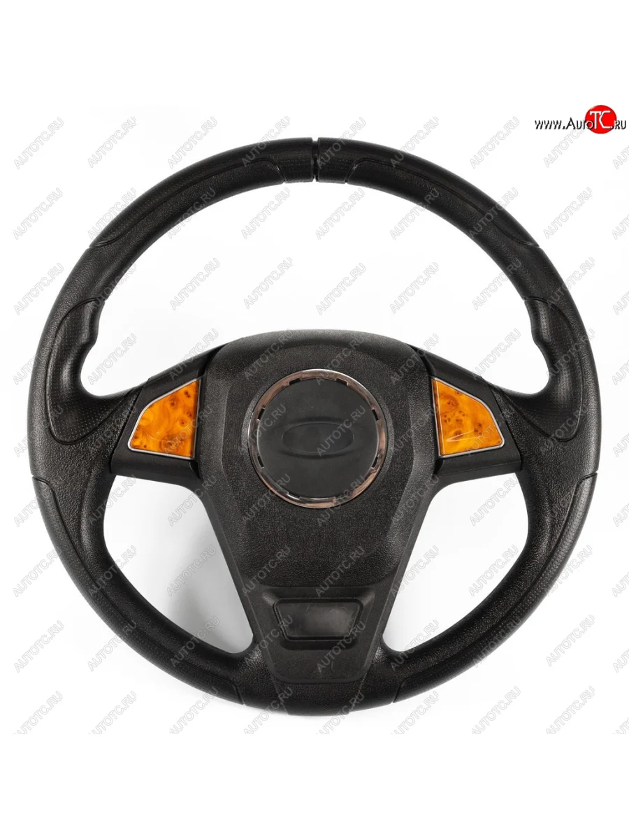 Рулевое колесо Кельт Премиум (под знак LADA, Ø380) Лада ВАЗ 2108 (1984-2003) (Дерево)  в Керчи Республика Крым