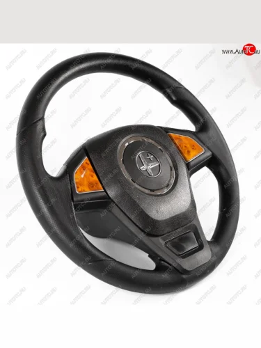 Рулевое колесо Барс Премиум (Ø360) (Дерево) Лада ВАЗ 2123 (Нива Шевроле) - Приора ( 2170,  2171,  2172,  21728)