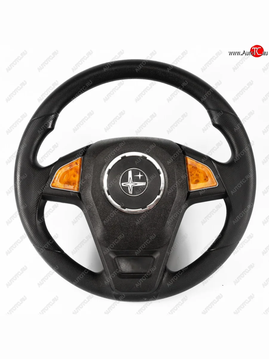 Рулевое колесо Барс Премиум (Ø360) Лада ВАЗ 2123 (Нива Шевроле) 1 рестайлинг (2009-2020) (Дерево)  в Самаре Самарской области