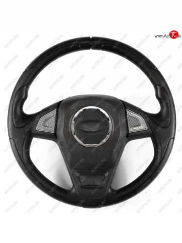 Рулевое колесо Кельт Премиум ((Ø380 мм, под знак LADA) (Карбон) Chevrolet Niva  2123 (2002-2020), Лада ВАЗ 2110 (1995-2007), Лада ВАЗ 2111 (1998-2009), Лада ВАЗ 2112 (1999-2009), Лада ВАЗ 2123 (Нива Шевроле) (2002-2021), Лада ВАЗ Калина ( 1118,  1117,  1119,  2192,  2194) (2004-2018), Лада ВАЗ Калина Спорт ( 1119,  2192) (2008-2018), Лада ВАЗ Нива Трэвел (2021-2025), Лада ВАЗ Приора ( 2170,  2171,  2172,  21728) (2007-2018)