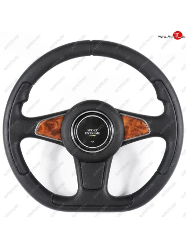 Рулевое колесо Sport Extrim Delux (Ø360 мм) (Дерево) ВИС 2346 ( бортовой,  фургон,) (1998-2025), ВИС 23461 ( бортовой,  фургон,) (1998-2025), Лада ВАЗ 2101 (1970-1988), Лада ВАЗ 2102 (1971-1985), Лада ВАЗ 2103 (1972-1984), Лада ВАЗ 2104 (1984-2012), Лада ВАЗ 2105 (1979-2010), Лада ВАЗ 2106 (1975-2005), Лада ВАЗ 2107 (1982-2012), Лада ВАЗ Нива 4х4  2121 (1977-2019), Лада ВАЗ нива 4х4 ( 2131,  2329,  2121-80,  2121 Бронто,  2121,  2121 (Legend)) (1993-2025)