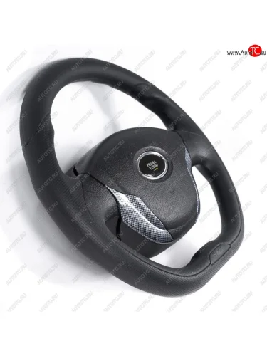 Рулевое колесо Turbo (Ø360 мм) (Карбон) Лада ВАЗ Приора ( 2170,  2171,  2172,  21728) (2007-2018) седан дорестайлинг, универсал дорестайлинг , хэтчбек дорестайлинг, купе дорестайлинг, купе рестайлинг, седан рестайлинг, универсал рестайлинг, хэтчбек рестайлин