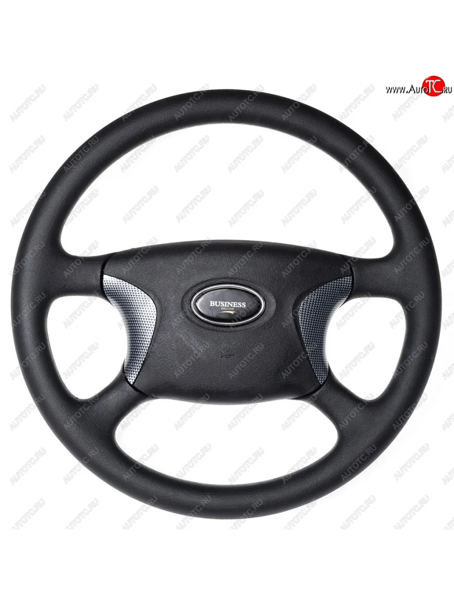 Рулевое колесо Delux (Ø400 мм) ГАЗ Соболь 2217 Бизнес автобус 2-ой рестайлинг автобус (2010-2025) (Карбон)  в Перми Пермском крае