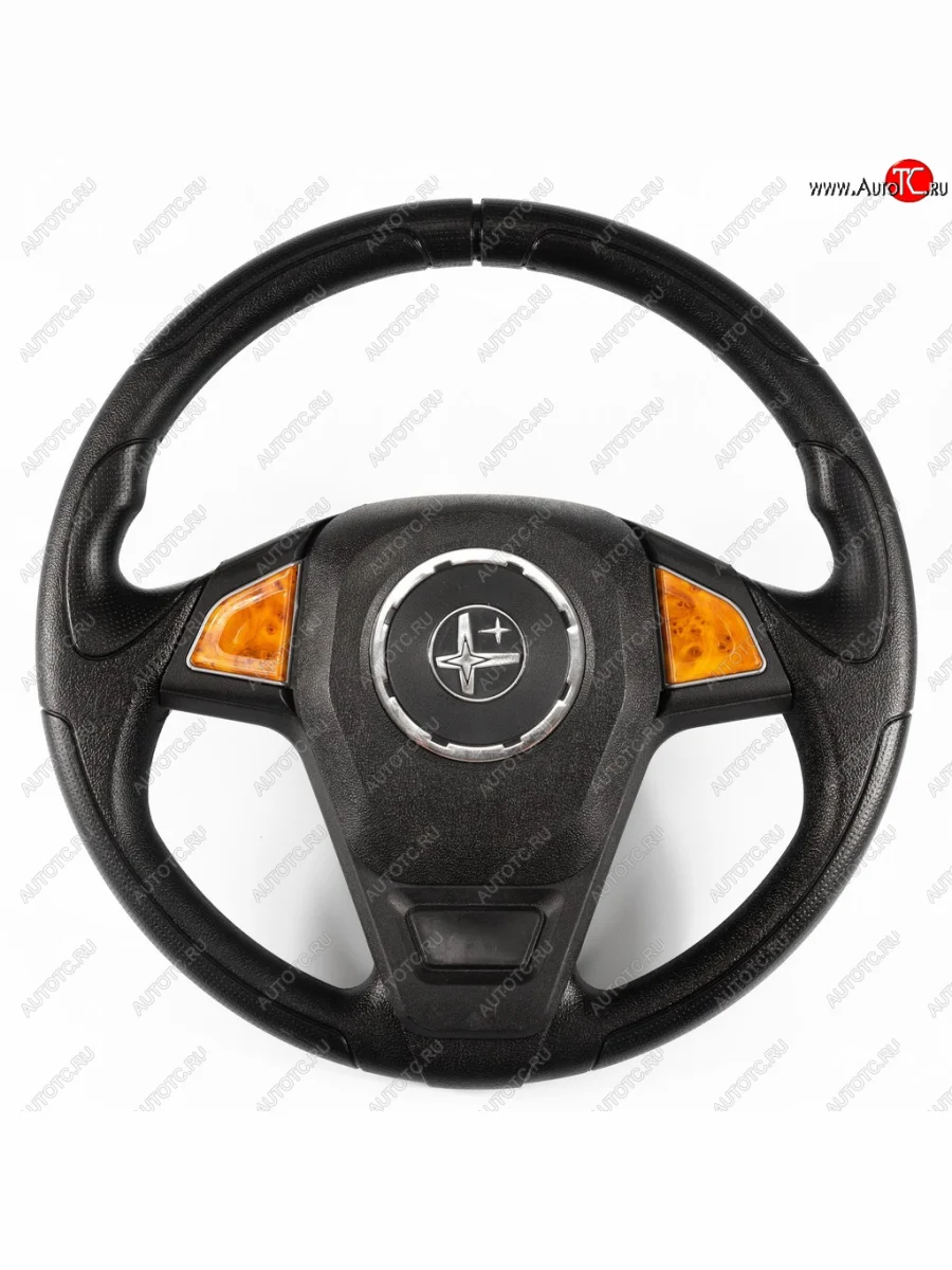 Рулевое колесо Кельт Премиум Уаз Патриот 3163 5 дв. дорестайлинг (2005-2013) (Дерево)  в Керчи Республика Крым