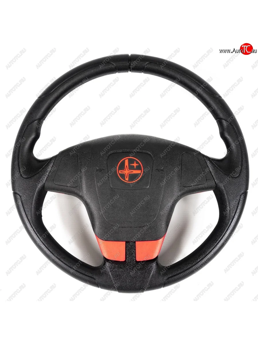 Рулевое колесо Кельт Стандарт (Ø380) Уаз 315195 Хантер (2003-2025) (Цвет: красный)  в Керчи Республика Крым