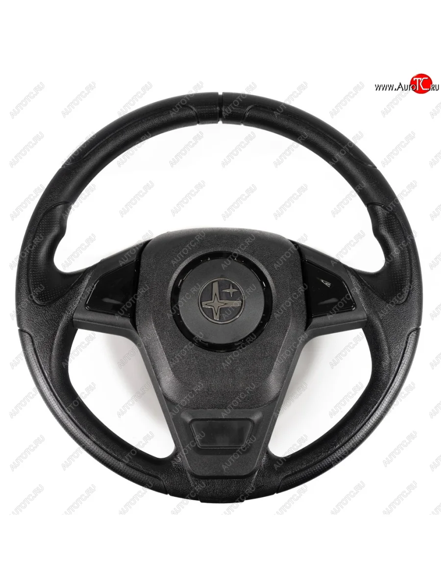 Рулевое колесо Кельт Премиум (Ø380) Уаз 315195 Хантер (2003-2025) (Цвет: черный+)  в Керчи Республика Крым