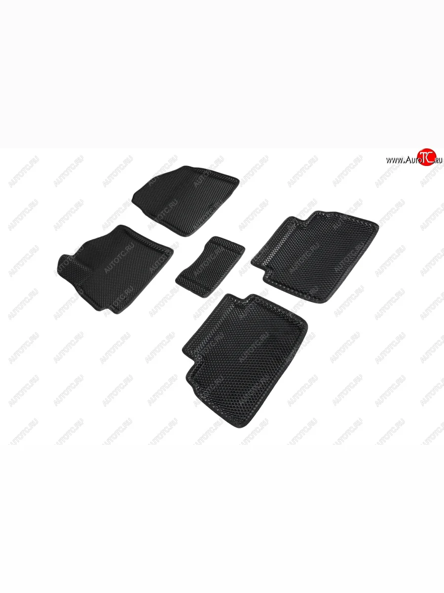 Коврики в салон EVA 3D РОМБ (полимер, 5 шт.)  Hyundai Elantra (2016-2020) AD  в Самаре Самарской области