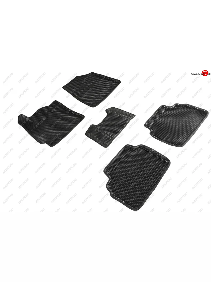 Коврики в салон EVA 3D РОМБ (полимер, 5 шт.) KIA Cerato 3 YD дорестайлинг седан (2013-2016)  в Керчи Республика Крым