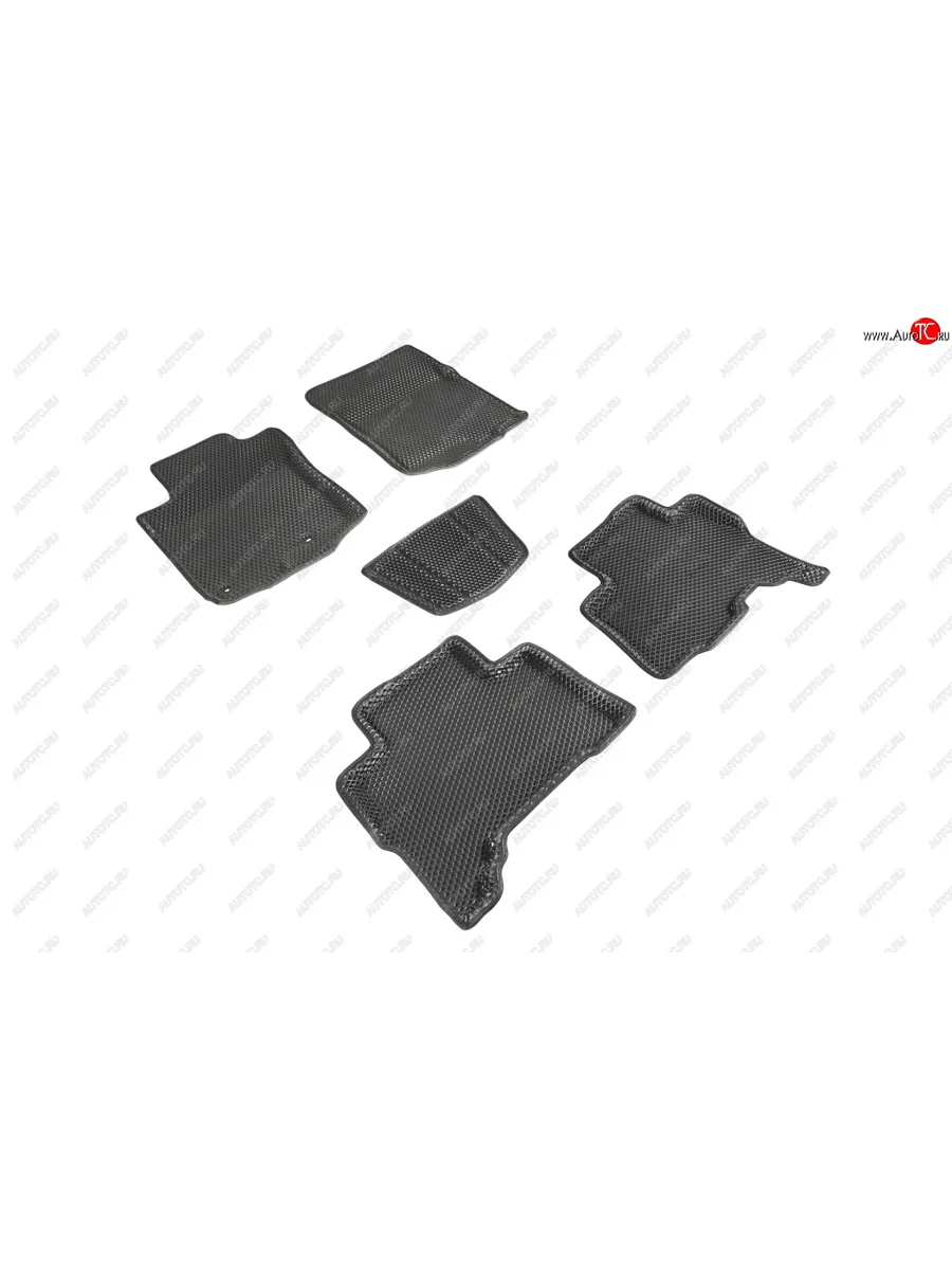 Коврики в салон EVA 3D РОМБ (полимер, 5 шт.) Toyota Land Cruiser Prado J150 1-ый рестайлинг (2013-2017)  в Керчи Республика Крым