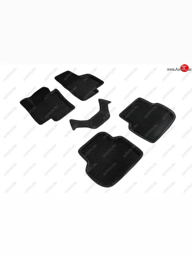 Коврики в салон EVA 3D РОМБ (полимер, 5 шт.) Volkswagen Jetta A6 седан дорестайлинг (2011-2015)