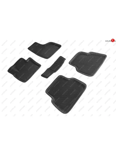 Коврики в салон EVA 3D РОМБ (полимер, 5 шт.) Volkswagen Tiguan NF рестайлинг (2011-2017)