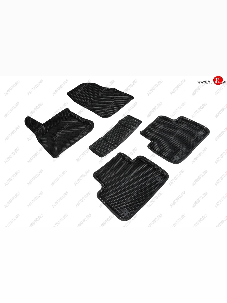 Коврики в салон EVA 3D РОМБ (полимер, 5 шт.) Porsche Cayenne PO536 (2018-2025)  с доставкой в г. Керчь