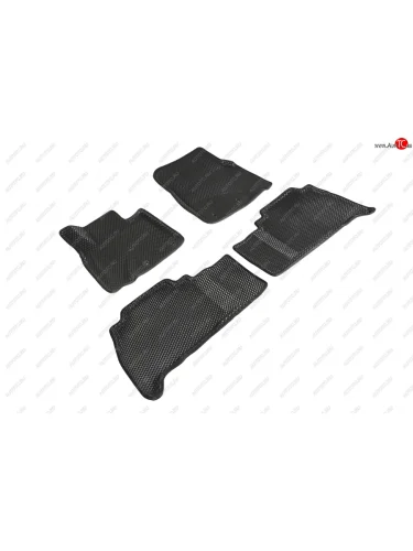 Коврики в салон EVA 3D РОМБ (полимер, 4 шт.) Toyota Land Cruiser 200 1-ый рестайлинг (2012-2015)