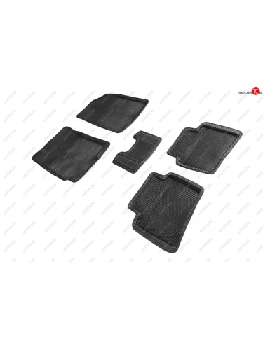 Коврики в салон EVA 3D СОТА (полимер, 5 шт.) KIA Rio 3 QB хэтчбек 5 дв. рестайлинг (2015-2017)