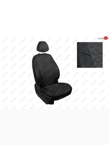 Чехлы для сидений Seintex Ромб Алькантара Daewoo Matiz ( M100,  M200,  M250) (1998-2015) дорестайлинг, рестайлинг