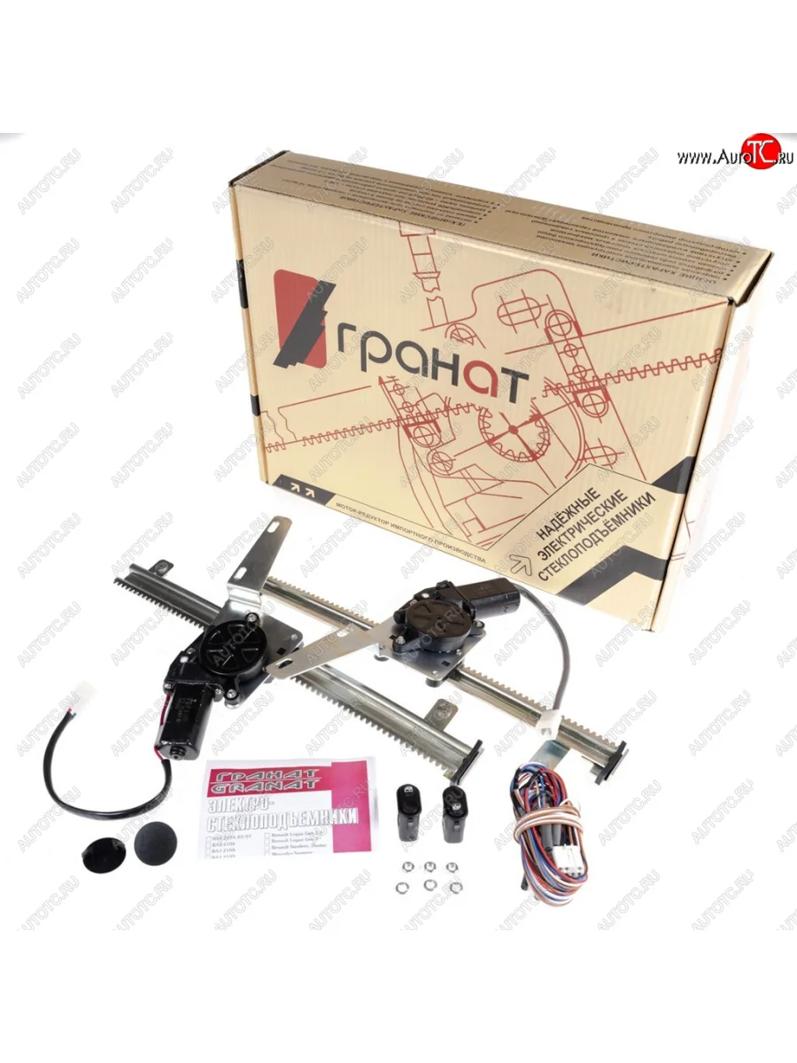 Комплект стеклоподъемников Гранат (передние, электрические) Daewoo Nexia дорестайлинг (1995-2008)  в Керчи Республика Крым