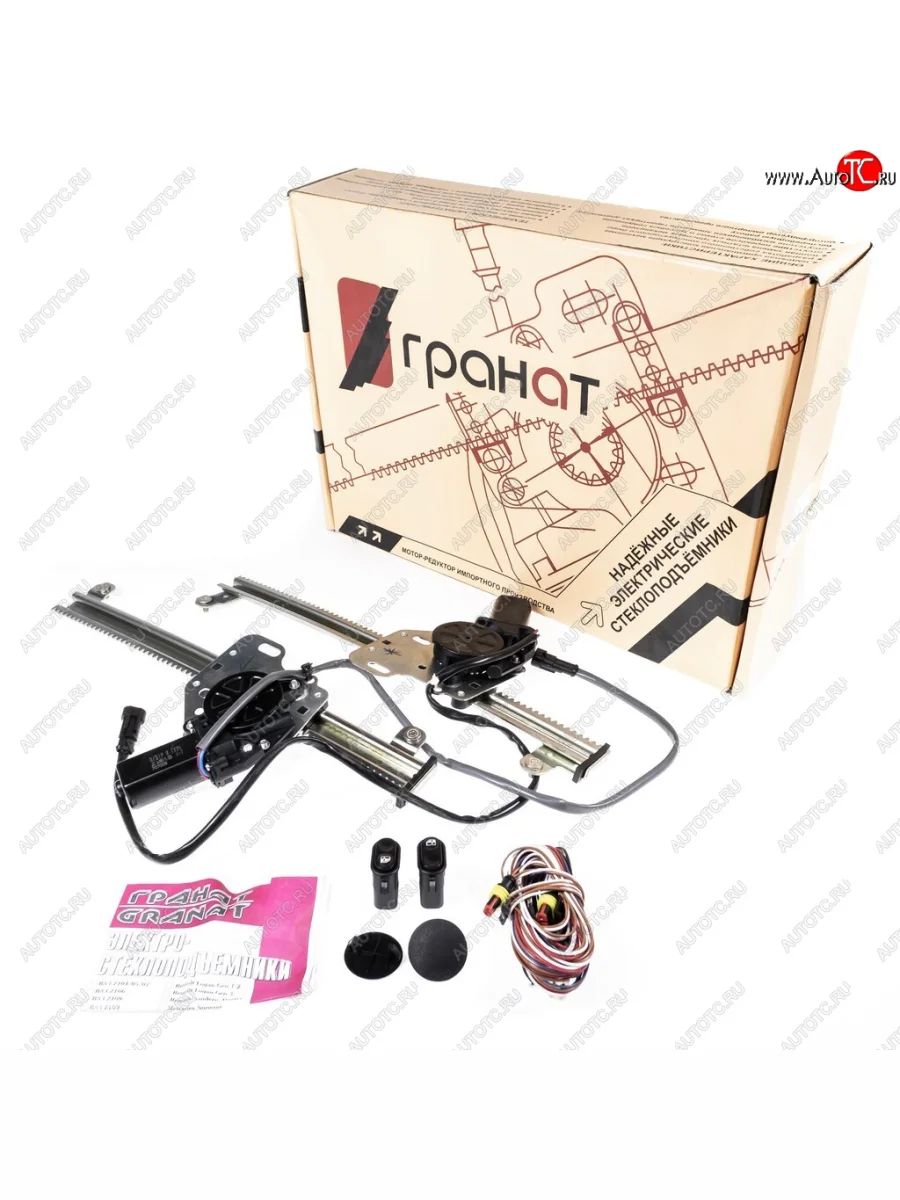 Комплект стеклоподъемников Гранат (задние, электрические) Уаз Патриот 23632 1 рестайлинг пикап (2014-2016)  в Перми Пермском крае