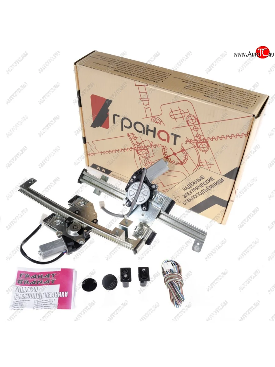 Комплект стеклоподъемников Гранат (задние, электрические) Лада ВАЗ Калина Спорт 1119 (2008-2014)  в Керчи Республика Крым
