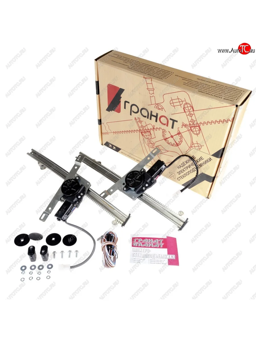 Комплект стеклоподъемников Гранат (передние, электрические)  Volkswagen Passat (1988-1996) B3, B4  с доставкой в г. Керчь