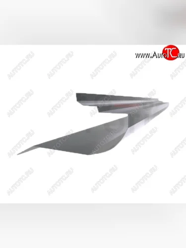 Левый металлический ремонтный порог (полнопрофильный, до уплотнителя) VSEPOROGI Audi 100 С4 седан (1990-1995)