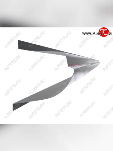 Левый металлический ремонтный порог (полнопрофильный, до уплотнителя) VSEPOROGI ГАЗ 3110 Волга (1997-2005)