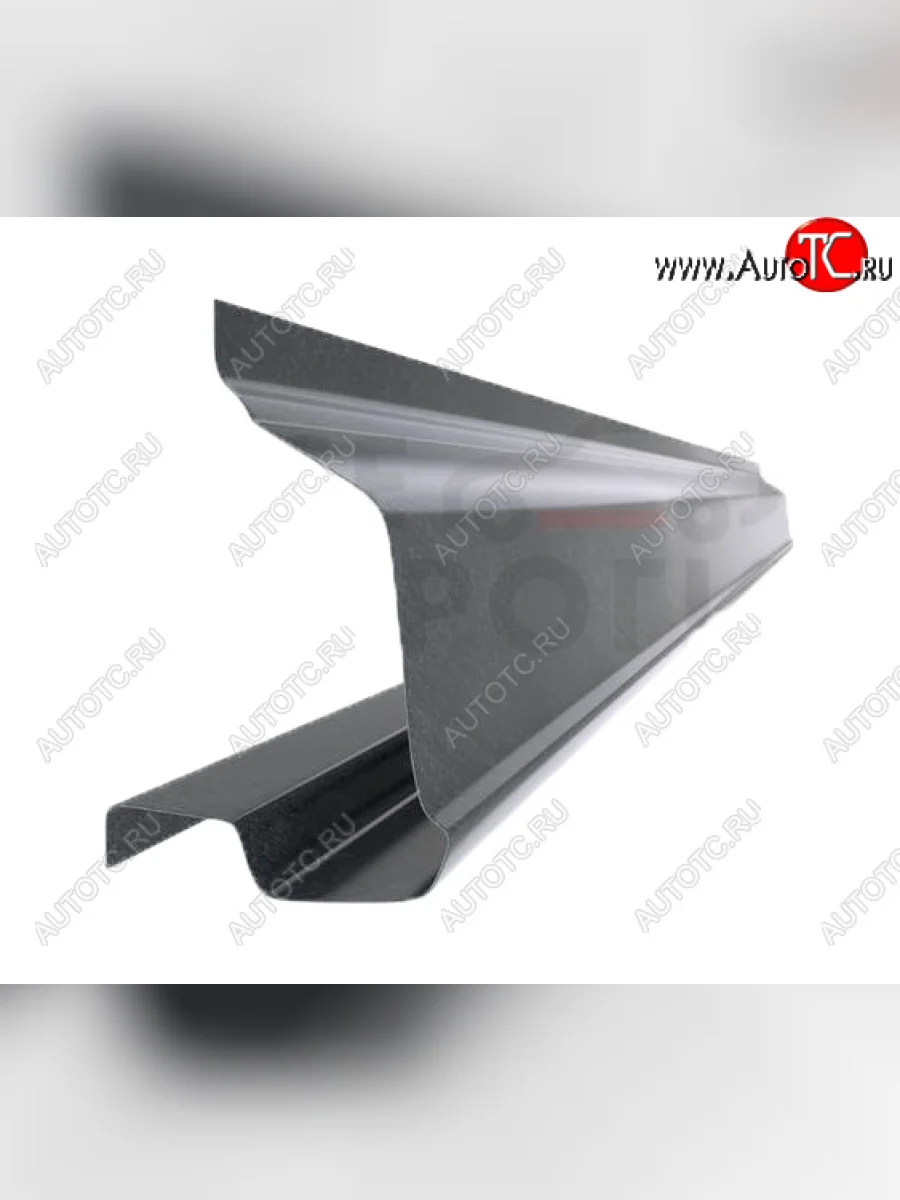 Левый металлический ремонтный порог (полнопрофильный, до уплотнителя) VSEPOROGI Volkswagen Transporter T5 дорестайлинг (2003-2009)  в Самаре Самарской области